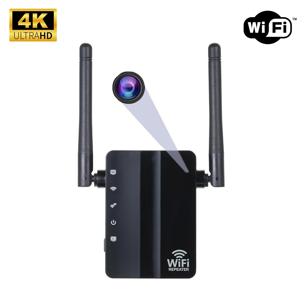 Skrytá 4K WiFi kamera repeater 2.4Ghz
