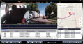 Kamera do auta s GPS duálna