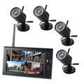Bezdrôtový DVR s LCD + vonkajšie kamery s IR LED