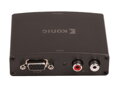Prevodník VGA - HDMI, 2x RCA zásuvka