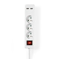 WiFi 4K kamera v predlžovacom kábli 230V s USB portom