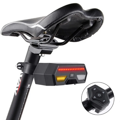 GPS v zadnom svetle na bicykel s diaľkovým ovládaním