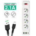 Odpočúvanie v predlžovacom kábli s USB portom F2500