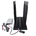 Profesionálna rušička 5G 4G 3G GSM GPS Wi-Fi VHF UHF RC signálu