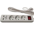 WiFi 4K kamera v predlžovacom kábli 230V s USB portom