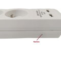 WiFi 4K kamera v predlžovacom kábli 230V s USB portom