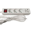 WiFi 4K kamera v predlžovacom kábli 230V s USB portom