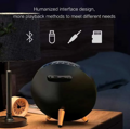 WiFi kamera skrytá v bluetooth reproduktore s budíkom 4K