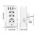 WiFi kamera v rozbočke 230V s USB portom 4K