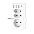 WiFi kamera v rozbočke 230V s USB portom 4K