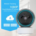 WIFI otočná kamera 360 ° s SD rekordérom PIR detekciou pohybu