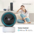 WIFI otočná kamera 360 ° s SD rekordérom PIR detekciou pohybu