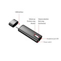 Záznamník zvuku v USB flash disku s veľkou batériou