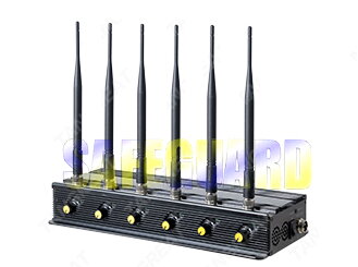 Profesionálne výkonná rušička 4G 3G GSM Wifi GPS signálu