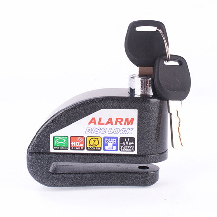 Alarm so sirénou na motorku, skúter, bicykel