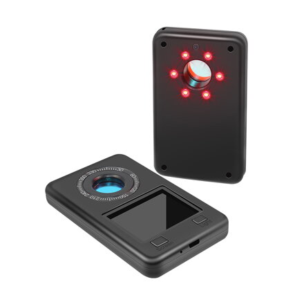 Detektor skrytých kamier a IR LED diód s LCD