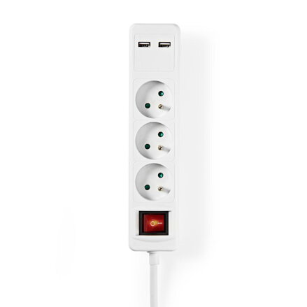 Odposluch, ploštice v predlžovacím kábla 230V s USB portom