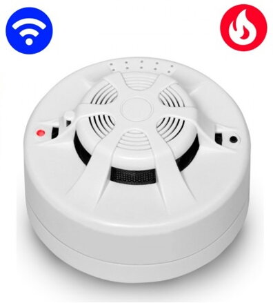 WiFi 4K kamera skrytá v reálnom funkčnom dymovom čidle