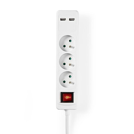 WiFi 4K kamera v predlžovacom kábli 230V s USB portom