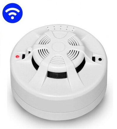 WiFi 4K kamera skrytá v dymovom čidle