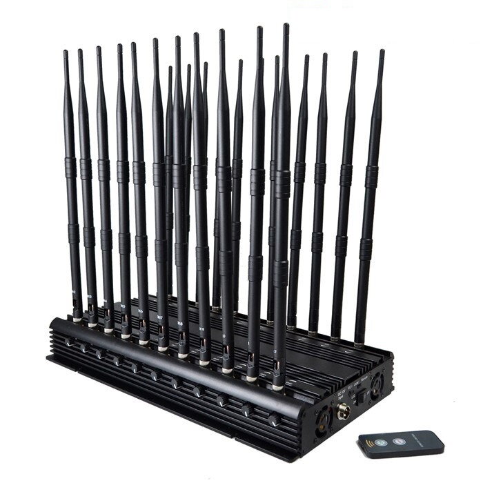 Profesionálna rušička 5G 4G 3G GSM GPS Wi-Fi VHF UHF RC signálu Profesionálna rušička 5G 4G 3G GSM GPS Wi-Fi VHF UHF RC signálu