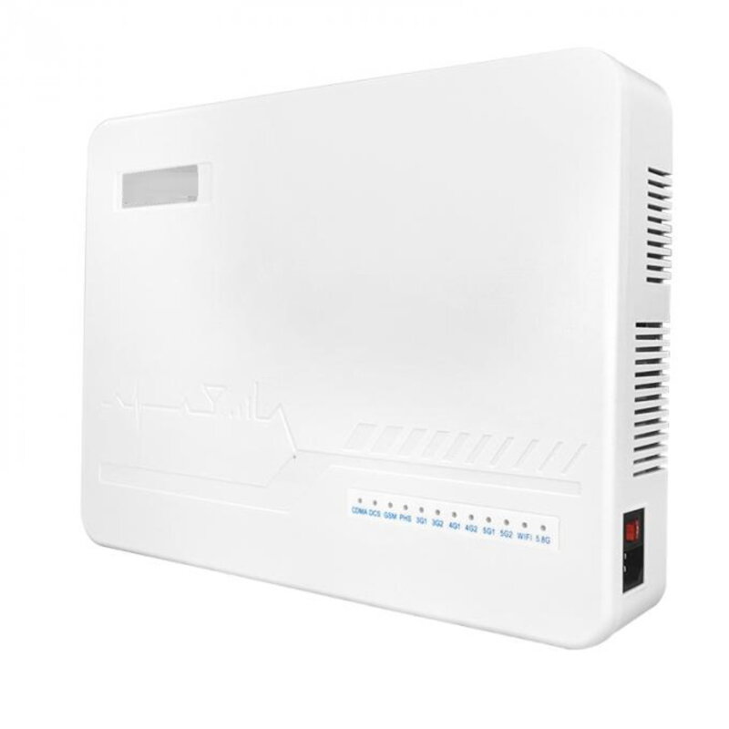 Výkonná nástenná rušička 5G 4G 3G GSM GPS Wi-Fi signálu
