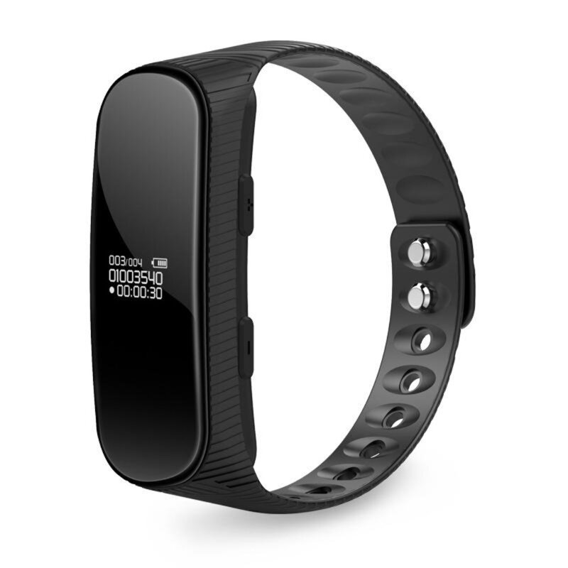 Záznamník zvuku v náramku s MP3 prehrávačom